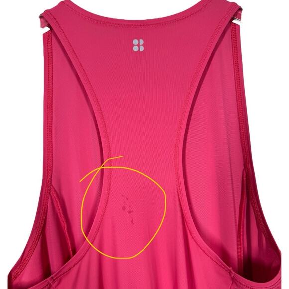 Sweaty Betty Explorer Ace Midi Dress Tayberry Pink Small New NWT Flaw Activewear - Picture 5 of 9